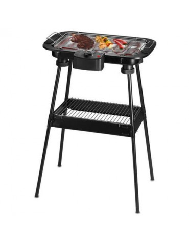 Barbecue Électrique Sur Pieds Ou De Table 2En1 Techwood